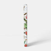 Coque Samsung Galaxy Abeilles et fleurs Vintages (Côté gauche)