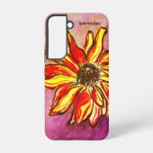 Coque Samsung Galaxy *'Ablaze de Rudbeckia' (Verso)