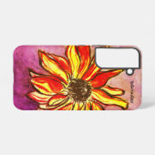 Coque Samsung Galaxy *'Ablaze de Rudbeckia' (Verso Horizontal)
