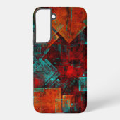 Coque Samsung Galaxy Abstract Modern Colourful Cool Artistic Pattern (Verso)