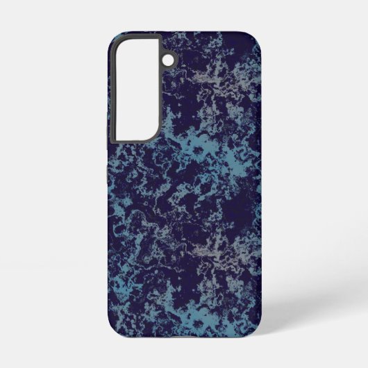 Coque Samsung Galaxy Abstrait bleu (Verso)