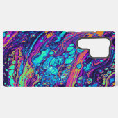 Coque Samsung Galaxy Abstrait Drip Rainbow Samsung Coque (Verso Horizontal)