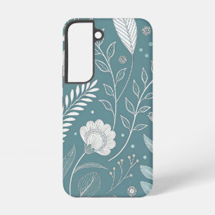 Coque Samsung Galaxy Abstrait floral élégant