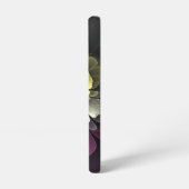 Coque Samsung Galaxy Abstrait Purpur moderne Khaki Gris Fleur fractale  (Côté gauche)