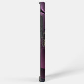 Coque Samsung Galaxy Abstrait Purpur moderne Khaki Gris Fleur fractale  (Côté droit)