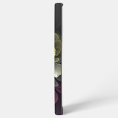 Coque Samsung Galaxy Abstrait Purpur moderne Khaki Gris Fleur fractale  (Côté gauche)