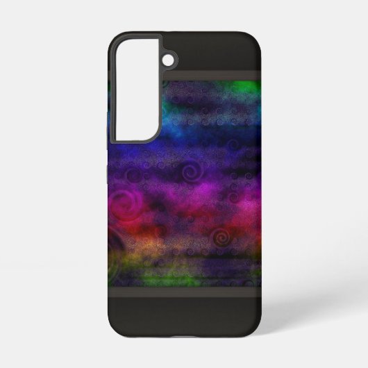 Coque Samsung Galaxy Abstrait rêveur coloré (Verso)