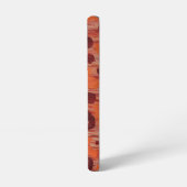 Coque Samsung Galaxy abstrait rouge et orange (Côté gauche)