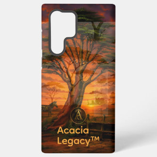 Coque Samsung Galaxy Acacia Legacy™ : Golden Sunset | Safari Mara Kenya