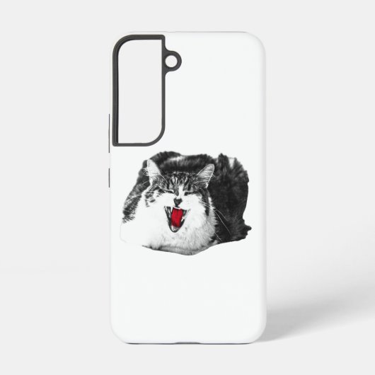Coque Samsung Galaxy Accent Guard, Meow ombré (Verso)