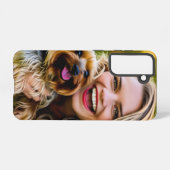 Coque Samsung Galaxy Add Yorkshire Terrier Photo Personalize (Verso Horizontal)
