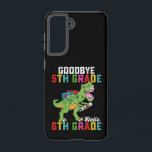 Coque Samsung Galaxy Adieu 5e année Bonjour 6e année T Rex Dinosaur<br><div class="desc">Adieu 5e année Bonjour 6e année T Rex Dinosaur</div>