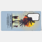 Coque Samsung Galaxy Adoptez l'été (Verso Horizontal)