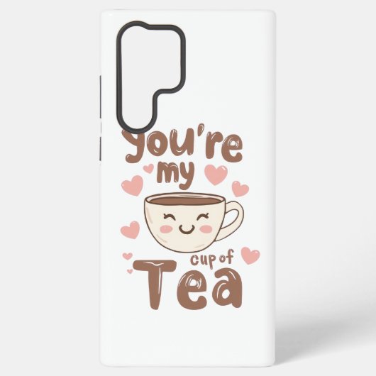 Coque Samsung Galaxy Adorable Kawaii Tea Cup of Love (Verso)