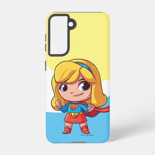 Coque Samsung Galaxy Adorable Stance Supergirl (Verso)