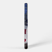 Coque Samsung Galaxy Aigle à tête blanche et drapeau américain (Côté droit)