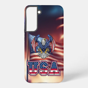 Coque Samsung Galaxy Aigle patriotique américaine