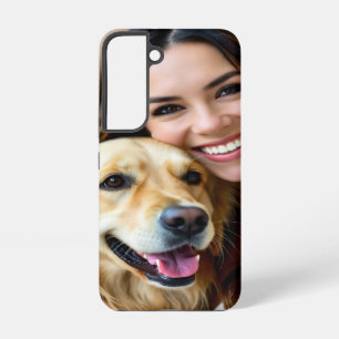 Coque Samsung Galaxy Ajouter une photo de Retriever doré Personnaliser
