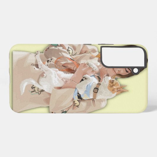 Coque Samsung Galaxy Ajouter une photo personnalisée (Verso Horizontal)