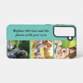 Coque Samsung Galaxy Ajouter votre propre texte et photos (Verso Horizontal)