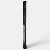 Coque Samsung Galaxy Ajouter votre texte sur le drapeau américain (Côté gauche)