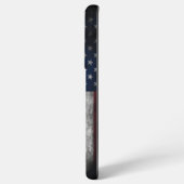 Coque Samsung Galaxy Ajouter votre texte sur le drapeau américain (Verso Horizontal)