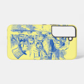 Coque Samsung Galaxy Alice au Pays des merveilles Tea Party (Verso Horizontal)