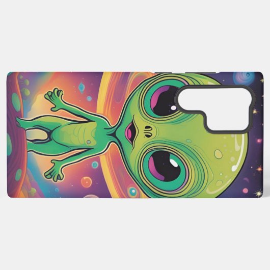 Coque Samsung Galaxy Alien de bébé (Verso Horizontal)