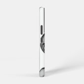 Coque Samsung Galaxy Alien gris, je veux croire (Côté droit)