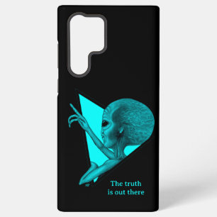 Coque Samsung Galaxy Alien Gris, la vérité est ailleurs