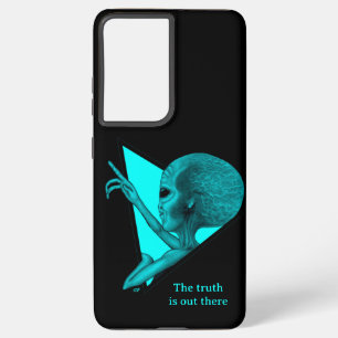 Coque Samsung Galaxy Alien Gris, la vérité est ailleurs