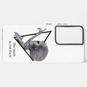 Coque Samsung Galaxy Alien gris, la vérité est là (Côté gauche)