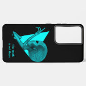 Coque Samsung Galaxy Alien gris, la vérité est là (Verso Horizontal)