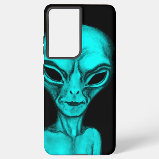 Coque Samsung Galaxy Alien, je veux croire (Verso)