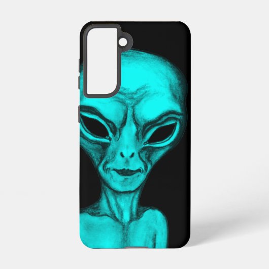 Coque Samsung Galaxy Alien, je veux croire (Verso)