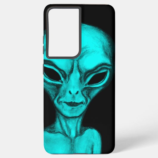 Coque Samsung Galaxy Alien, je veux croire (Verso)