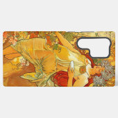 Coque Samsung Galaxy Alphonse Mucha Art Nouveau Automne (Verso Horizontal)
