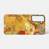 Coque Samsung Galaxy Alphonse Mucha Art Nouveau Automne (Verso Horizontal)