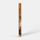 Coque Samsung Galaxy Alphonse Mucha Art Nouveau Chat orange (Côté droit)