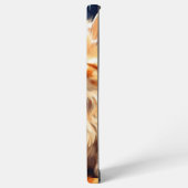 Coque Samsung Galaxy Alphonse Mucha Art Nouveau Chat orange (Côté gauche)