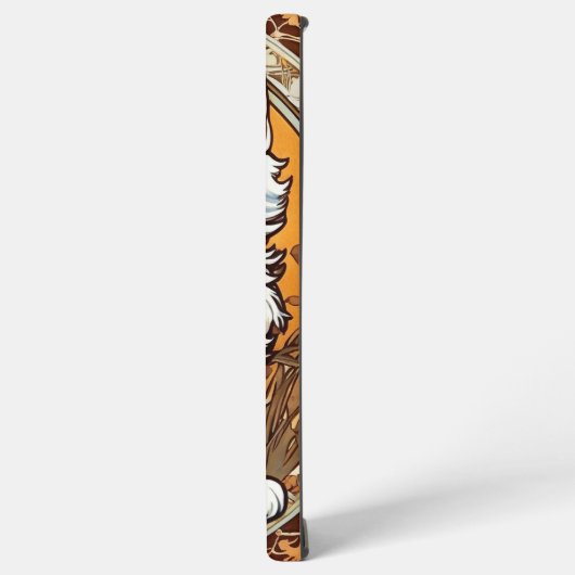 Coque Samsung Galaxy Alphonse Mucha Style Chat (Côté gauche)