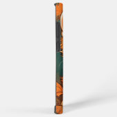 Coque Samsung Galaxy Alphonse Mucha Style Chat orange (Côté droit)