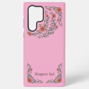 Coque Samsung Galaxy Âme de la Forêt   Floraison folklorique norvégienn