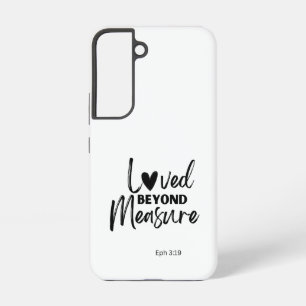 Coque Samsung Galaxy Amour au-delà de toute mesure Eph 3:19