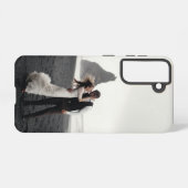 Coque Samsung Galaxy Amour de mémoire photo mariage (Verso Horizontal)