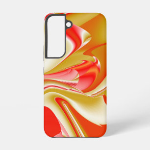 Coque Samsung Galaxy Amour et Or Abstrait 3D Rainbowart