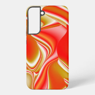 Coque Samsung Galaxy Amour et Or Abstrait 3D Rainbowart