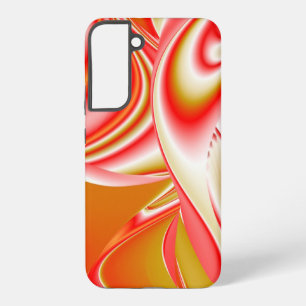 Coque Samsung Galaxy Amour et Or Abstrait 3D Rainbowart