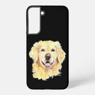 Coque Samsung Galaxy Amoureux du chien Retriever doré animal de compagn