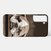 Coque Samsung Galaxy Amusant mignon triste déprimé chien animal animal (Verso Horizontal)